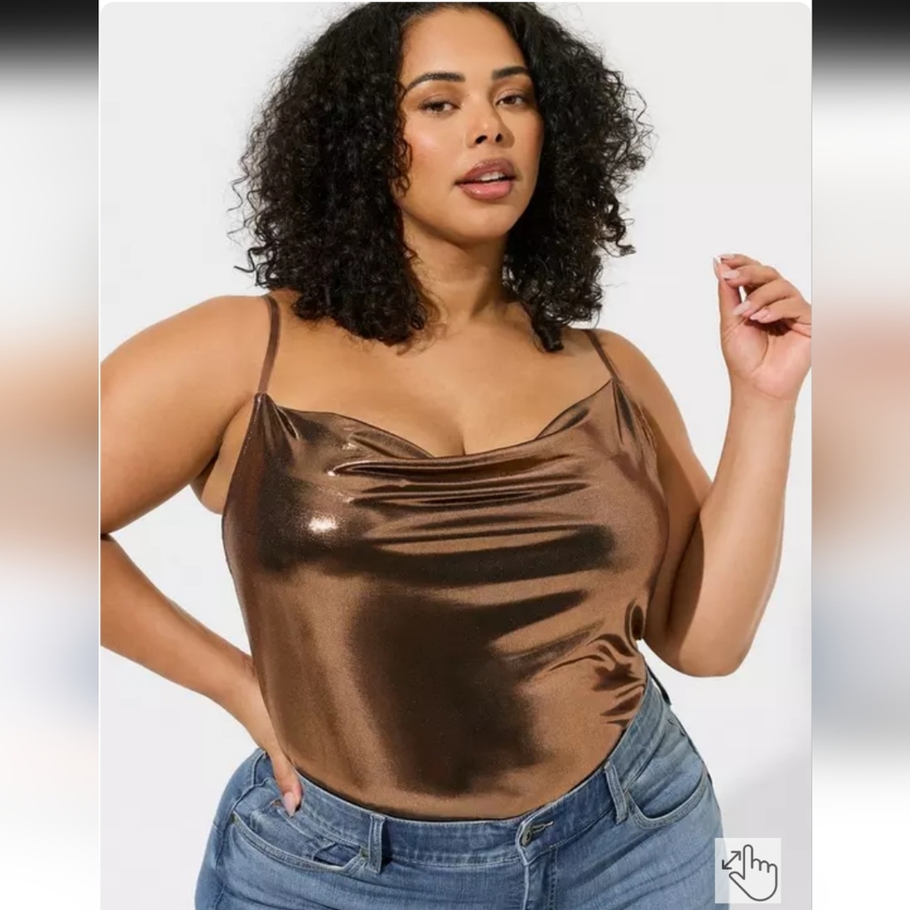 Liquid Shine Cowl Cami